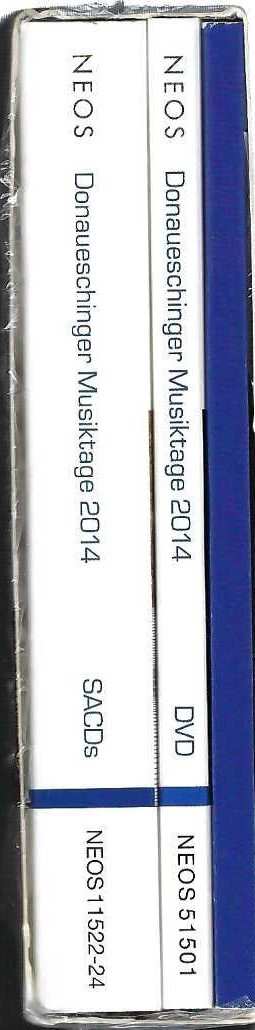 DVD/Dobozkészlet/SACD Wolfgang Rihm: Donaueschinger Musiktage 2014