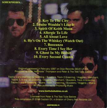 6CD/Dobozkészlet Peter And The Test Tube Babies: The Albums 1982 - 87