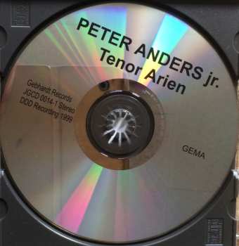 CD Peter Anders: Dramatische Tenor - Arien