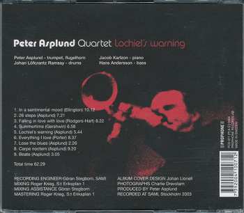 CD Peter Asplund Quartet: Lochiel's Warning