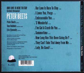 CD Peter Beets: Our Love Is Here To Stay - Gershwin Reimagined