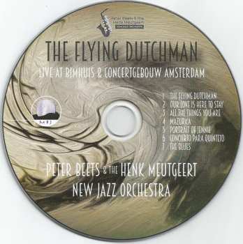 CD Peter Beets: The Flying Dutchman (Live At Bimhuis & Concertgebouw Amsterdam) DIGI