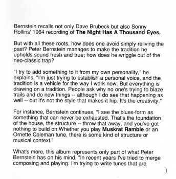 CD Peter Bernstein Quartet: Signs Of Life