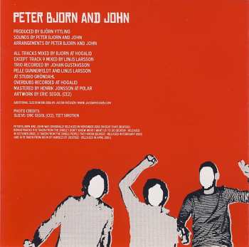 CD Peter Bjorn And John: Peter Bjorn And John