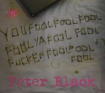 CD Peter Black: The Paintings On The Wall Say Gambler Gambler