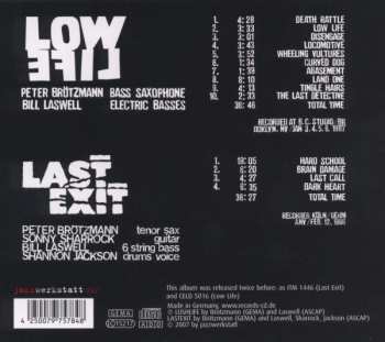 CD Bill Laswell: Low Life / Last Exit