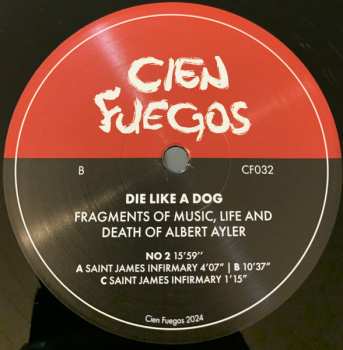 2LP Peter Brötzmann: Fragments Of Music, Life And Death Of Albert Ayler