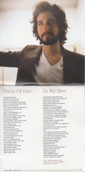 CD Peter Elkas: Party Of One