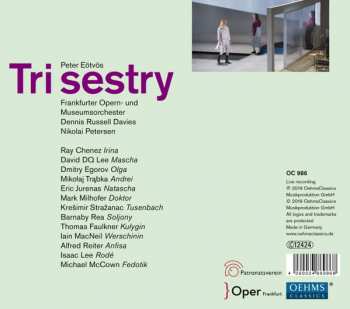 2CD/Dobozkészlet Dennis Russell Davies: Tri Sestry