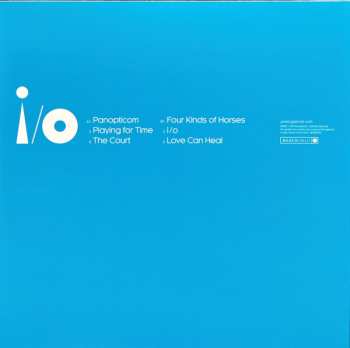4LP/2CD/Dobozkészlet/Blu-ray Peter Gabriel: I/O DLX | LTD