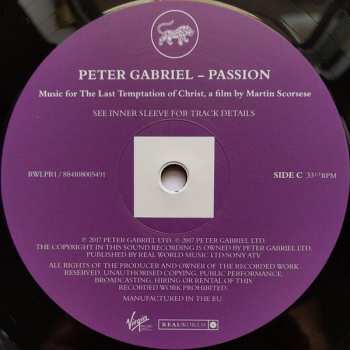 2LP Peter Gabriel: Passion