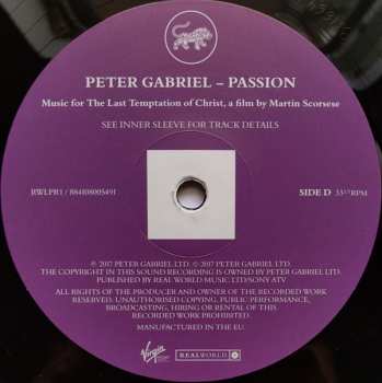 2LP Peter Gabriel: Passion