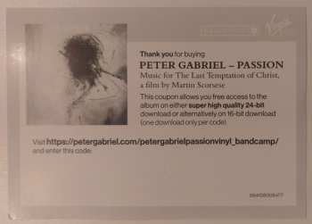 2LP Peter Gabriel: Passion
