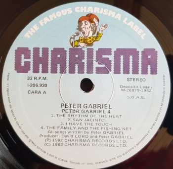 LP Peter Gabriel: Peter Gabriel