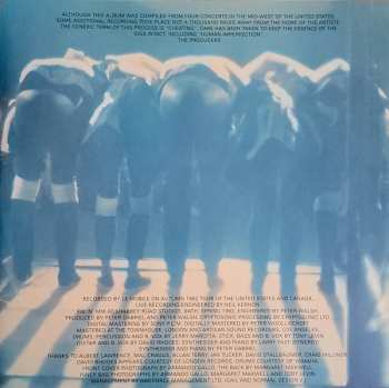 2LP Peter Gabriel: Plays Live