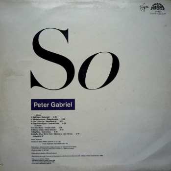 LP Peter Gabriel: So