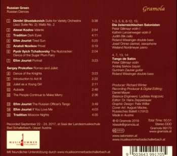 CD Die Österreichischen Salonisten: Russisch Grün (Russian Dances)