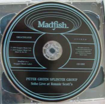 2CD Peter Green Splinter Group: Soho Live at Ronnie Scott's
