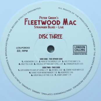 5LP Fleetwood Mac: Stranger Blues (Live) CLR | LTD | NUM
