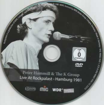 2CD/DVD Peter Hammill: Live At Rockpalast - Hamburg 1981