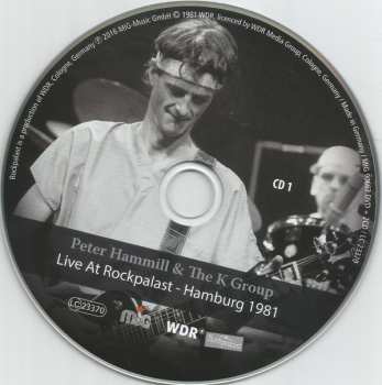 2CD/DVD Peter Hammill: Live At Rockpalast - Hamburg 1981