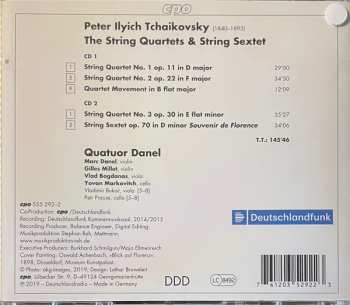 2CD Pyotr Ilyich Tchaikovsky: Complete String Quartets; Sting Sextet