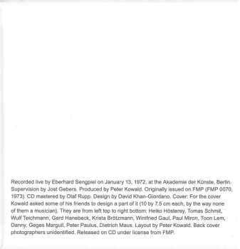 CD Peter Kowald Quintet: Peter Kowald Quintet