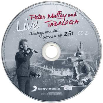 2CD Peter Maffay: Tabaluga Und Die Zeichen Der Zeit - Live