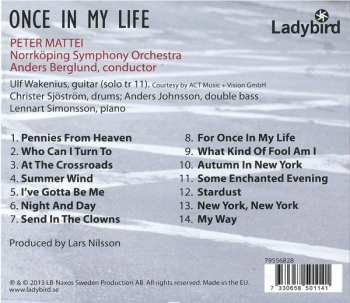 CD Peter Mattei: Once In My Life