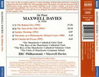 CD BBC Philharmonic: The Beltane Fire / The Turn Of The Tide / Sir Charles His Pavan