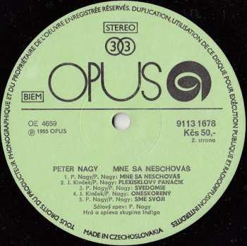 LP Peter Nagy: Mne Sa Neschováš