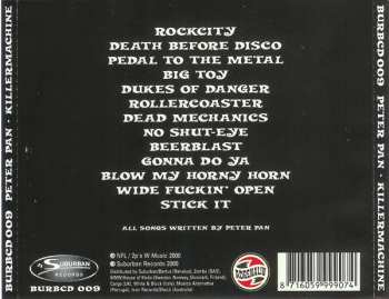 CD Peter Pan Speedrock: Killermachine