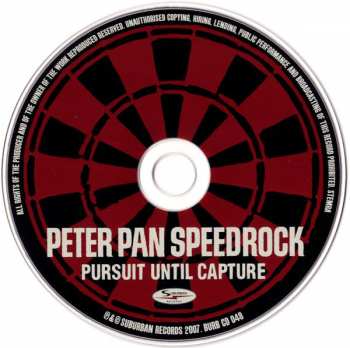 CD Peter Pan Speedrock: Pursuit Until Capture DIGI