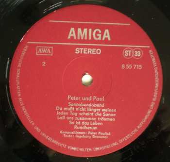 LP Peter Und Paul: Peter & Paul