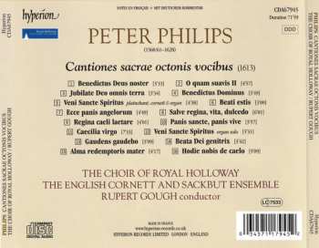 CD Peter Philips: Cantiones Sacrae Octonis Vocibus (1613)
