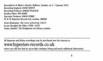 CD Peter Philips: Cantiones Sacrae Octonis Vocibus (1613)