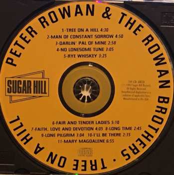 CD Peter Rowan: Tree On A Hill