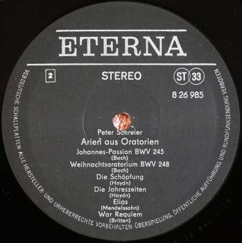 LP Peter Schreier: Arien Aus Oratorien