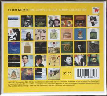 35CD/Dobozkészlet Peter Serkin: The Complete RCA Album Collection