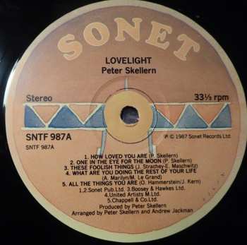 LP Peter Skellern: Lovelight