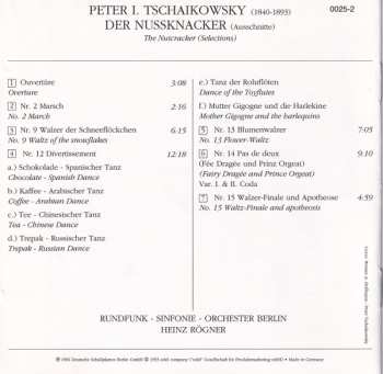 CD Pyotr Ilyich Tchaikovsky: The Nutcracker - Selections