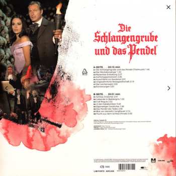 LP Peter Thomas: Die Schlangengrube Und Das Pendel LTD | NUM | CLR