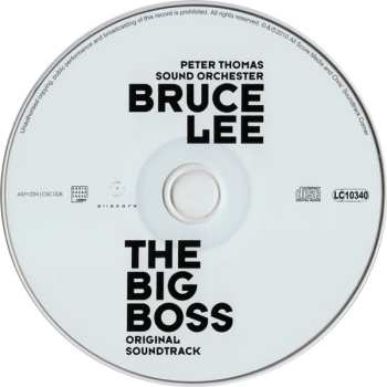 CD Peter Thomas Sound Orchestra: Bruce Lee The Big Boss (Original Soundtrack)