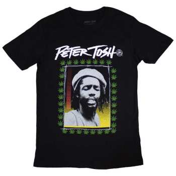 Merch Peter Tosh: Póló Leaf Frame