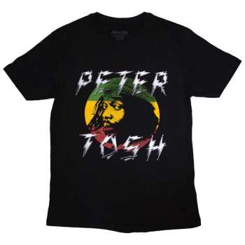 Merch Peter Tosh: Póló Lightning Logo Peter Tosh