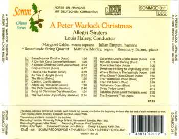 CD Peter Warlock: A Peter Warlock Christmas