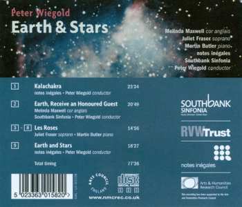 CD Peter Wiegold: Earth & Stars