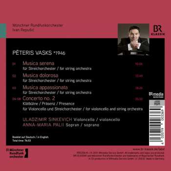 CD Münchner Rundfunkorchester: Musica Serena; Musica Dolorosa; Musica Appassionata; Klātbūtne