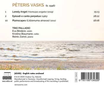 CD Pēteris Vasks: Works For Piano Trio