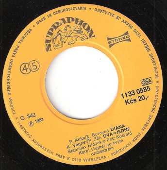 SP Stanislav Hložek & Petr Kotvald: Holky Z Naší Školky / Sandokan / Diana / Dva=Jedné